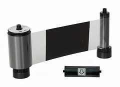 Черная лента с оверлеем (KO) на 3000 оттисков с чистящим роликом; для принтера Advent SOLID 700 в Саранске