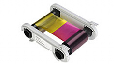 Полноцветная лента (YMCKO) на 500 оттисков с чистящим роликом; для принтера Advent SOLID 700 в Саранске