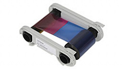 Полноцветная лента  (YMCKOK) для двусторонней печати на 200 оттисков с чистящим роликом в Саранске